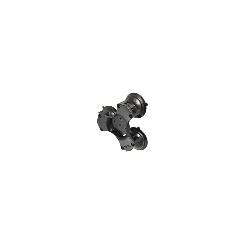 RAM® Twist-Lock™ Triple Suction Cup Base with AMPS Hole Pattern