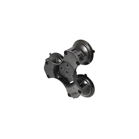RAM® Twist-Lock™ Triple Suction Cup Base with AMPS Hole Pattern