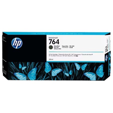 HP Ink Cartridge NO 764 300-ML/Matte Blank