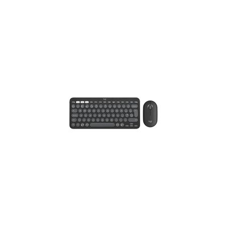 Logitech Pebble 2 Combo TONAL Graphite/UK 2.4GHZ/BT INTNL 973 Univ.