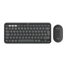 Logitech Pebble 2 Combo TONAL Graphite/UK 2.4GHZ/BT INTNL 973 Univ.