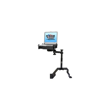 RAM® No-Drill™ Laptop Mount for '90-95 Chevy Caprice + More