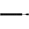 MAXBERT PDU 7x230V,1U,19'' černá barva