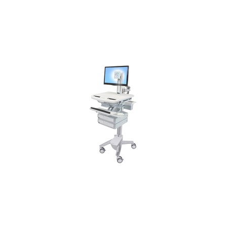 Ergotron StyleView Cart With LCD Pivot/2 Drawers