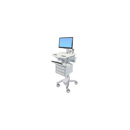Ergotron StyleView Cart With LCD Pivot/9 Drawers