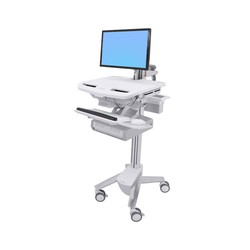 Ergotron StyleView Cart With LCD Arm/Double Drawer