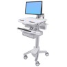Ergotron StyleView Cart With LCD Arm/Double Drawer
