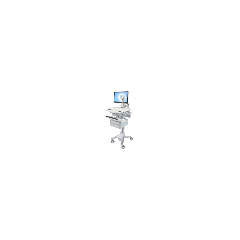 Ergotron StyleView Cart With LCD Pivot/4 Drawers