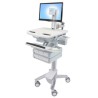Ergotron StyleView Cart With LCD Pivot/4 Drawers