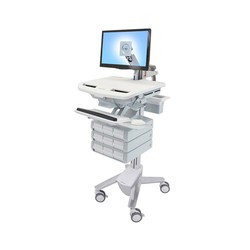 Ergotron StyleView Cart With LCD Arm/9 Drawers