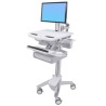 Ergotron StyleView Cart With LCD Pivot/Double Drawer
