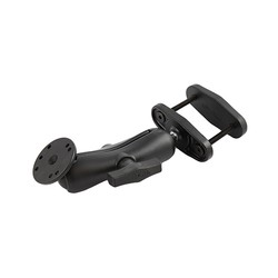 RAM® 2.5" Square Post Clamp Mount with Round AMPS Plate RAM101U24725