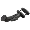 RAM® 2.5" Square Post Clamp Mount with Round AMPS Plate RAM101U24725