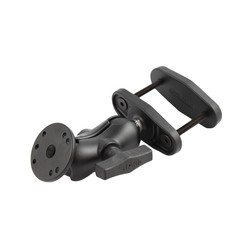 RAM® 2.5" Square Post Clamp Mount with Round AMPS Plate RAM101UB24725
