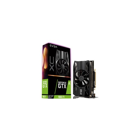 EVGA GF GTX 1660 TI XC Gaming/6GB GDDR6 HDB Fan