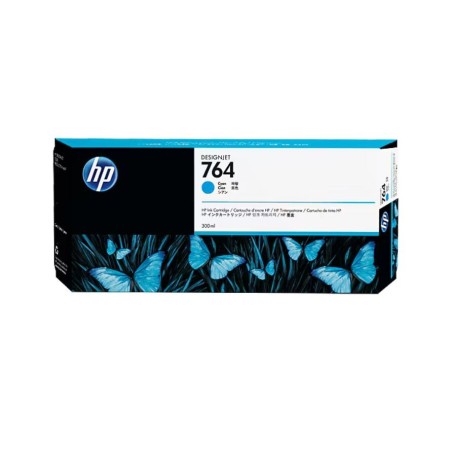 HP Ink Cartridge NO 764 300-ML/Cyan