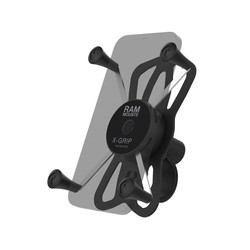 RAM® X-Grip® Large Phone Mount with RAM® Tough-Strap™ Handlebar Base