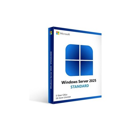 WINDOWS SERVER 2025 STD EDITION/ADD LICENSE2CORE NO