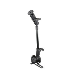 RAM® Pod HD™ Reverse Vehicle Mount with 12" Aluminum Rod and Round Plate