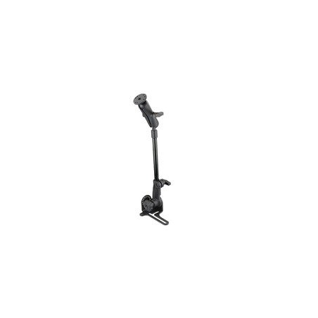RAM® Pod HD™ Reverse Vehicle Mount with 12" Aluminum Rod and Round Plate