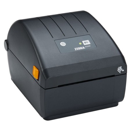 Direct Thermal Printer ZD230 Standard EZPL, 203 dpi, EU and UK Power Cords, USB, 802.11ac Wi-Fi, Bluetooth 4 ROW
