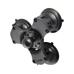 RAM® Twist-Lock™ Triple Suction Cup Ball Base RAP3652241U