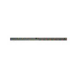 Vertiv Geist Rack PDU, Monitored (Unit Level), EC, 0U, input IEC 60309 230/400V 3x32A, locking outputs (36)C13 (6)C19