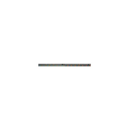 Vertiv Geist Rack PDU, Monitored (Unit Level), EC, 0U, input IEC 60309 230/400V 3x32A, locking outputs (36)C13 (6)C19