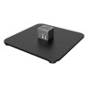 Wallaby Self-Service Floor Stand base, black (note: complete self-service floor stand requires floor top part E726833 sold