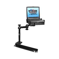 RAM® No-Drill™ Laptop Mount for '10-13 Ford Transit Connect + More