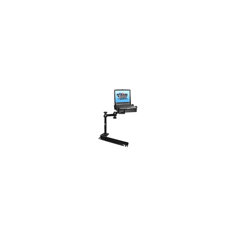 RAM® No-Drill™ Laptop Mount for '10-13 Ford Transit Connect + More