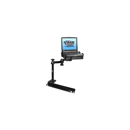 RAM® No-Drill™ Laptop Mount for '10-13 Ford Transit Connect + More