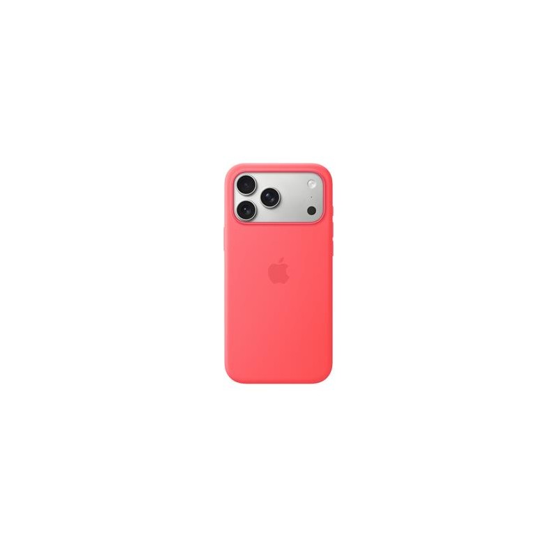 iPhone 17 Pro Max Silicone Case with MS – Br.Guava