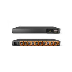 Vertiv Geist Rack PDU, Basic (upgradeable), 1U, input IEC 60320 C20 power inlet 230V 16A, locking outputs (10)C13