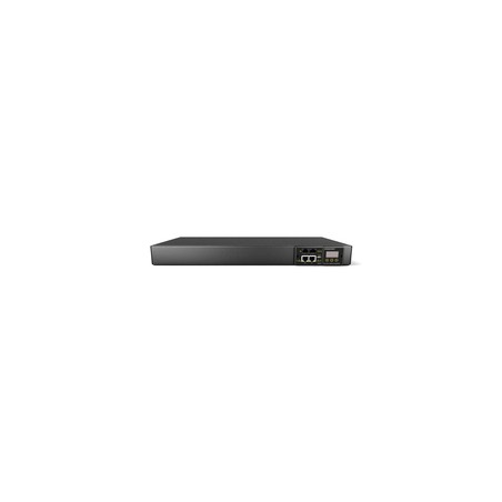Vertiv Geist Rack PDU, Monitored (Unit Level), EC, 1U, input IEC 60320 C20 power inlet 230V 16A, locking outputs (10)C13