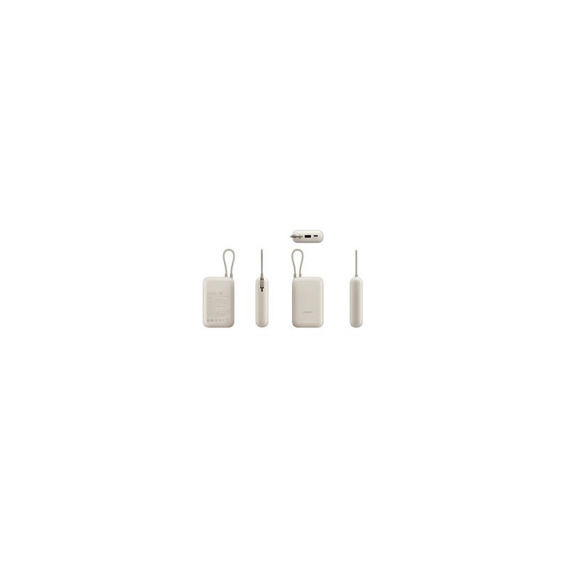 Xiaomi Power Bank 10000mAh (Integrated Cable) Tan GL