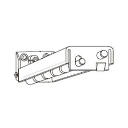 Kit Upper Pinch Segmented Roller Assembly RH