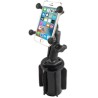 RAM® X-Grip® Phone Mount with RAM-A-CAN™ II Cup Holder Base