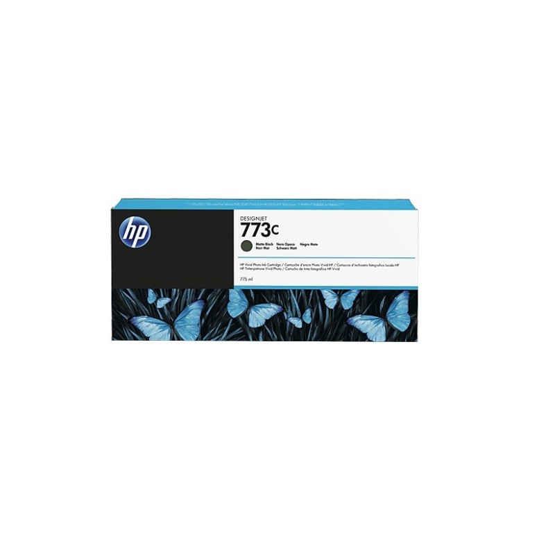 HP Ink Cartridge 773C/Matt Black NK 775ML