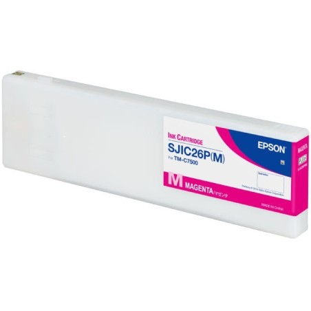 SJIC26P(M): Ink cartridge for ColorWorks C7500 (Magenta) C33S020620