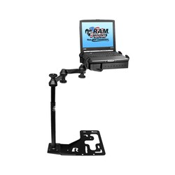 RAM® No-Drill™ Universal Laptop Mount for Heavy Duty Trucks