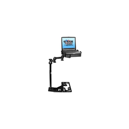 RAM® No-Drill™ Universal Laptop Mount for Heavy Duty Trucks