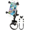 RAM® X-Grip® Phone Mount with ATV/UTV Rail Base