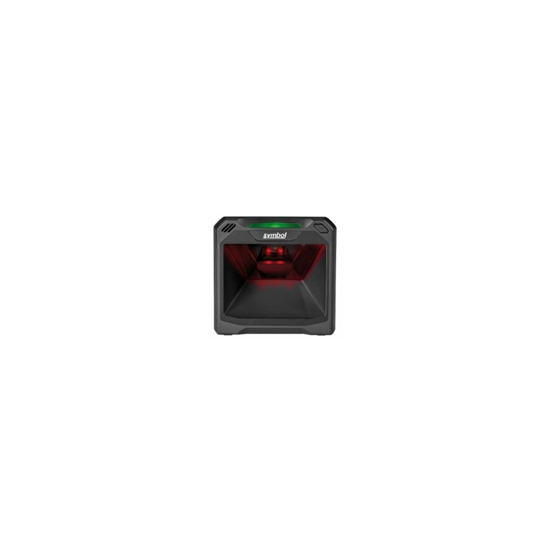 Zebra DS7708-SR Midnight Black, Checkpoint EAS, USB Kit: DS7708-SR00004ZCWW Scanner, CBA-U21-S07ZBR Shielded USB Cable, Table