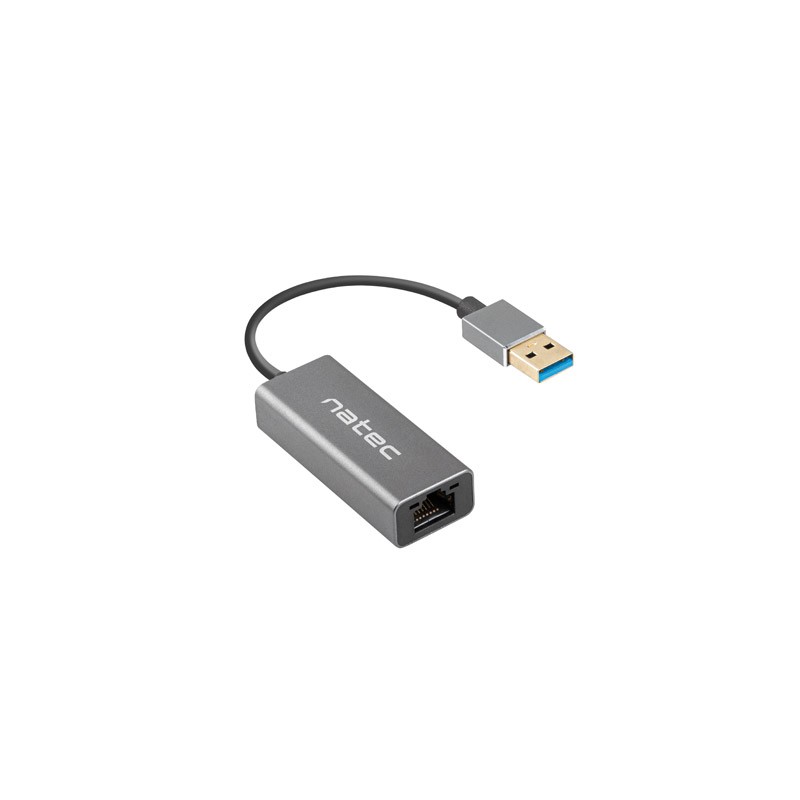 NATEC CRICKET externí Ethernet síťová karta USB 3.0 1X RJ45 1GB kabel