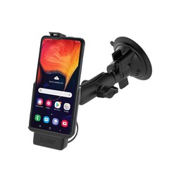 RAM® EZ-Roll'r™ Powered Suction Cup Mount for Samsung XCover Pro