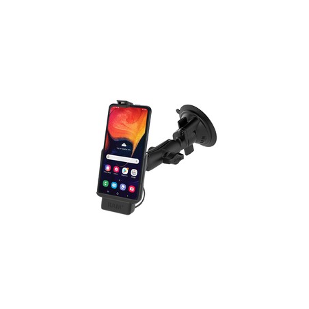 RAM® EZ-Roll'r™ Powered Suction Cup Mount for Samsung XCover Pro