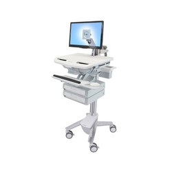 Ergotron StyleView Cart With LCD Arm/2 Drawers