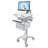 Ergotron StyleView Cart With LCD Arm/2 Drawers