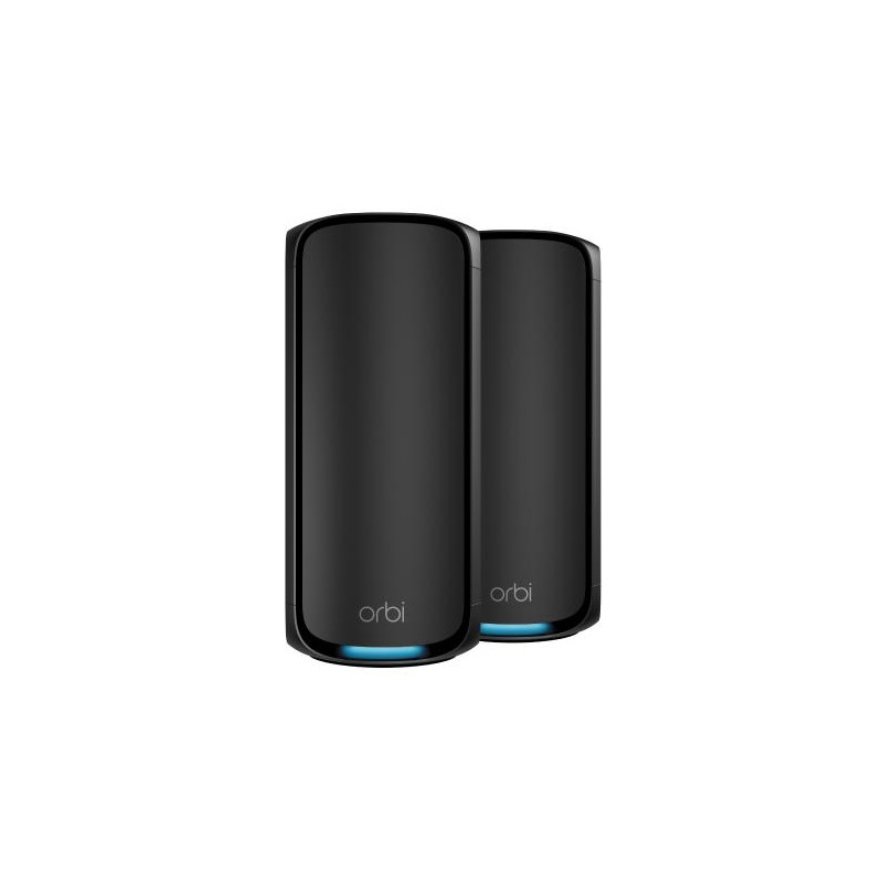 NETGEAR ORBI9 QB WIFI7 2P 1Y ARMOR BLK BNDL